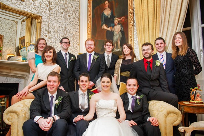 wedding group photo cabra